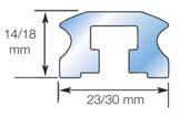 68 Attrezzatura Lewmar Stopper Utilizzano un sistema innovativo e brevettato denominato Domino composto da 5 anelli attraverso i quali scorre la cima.