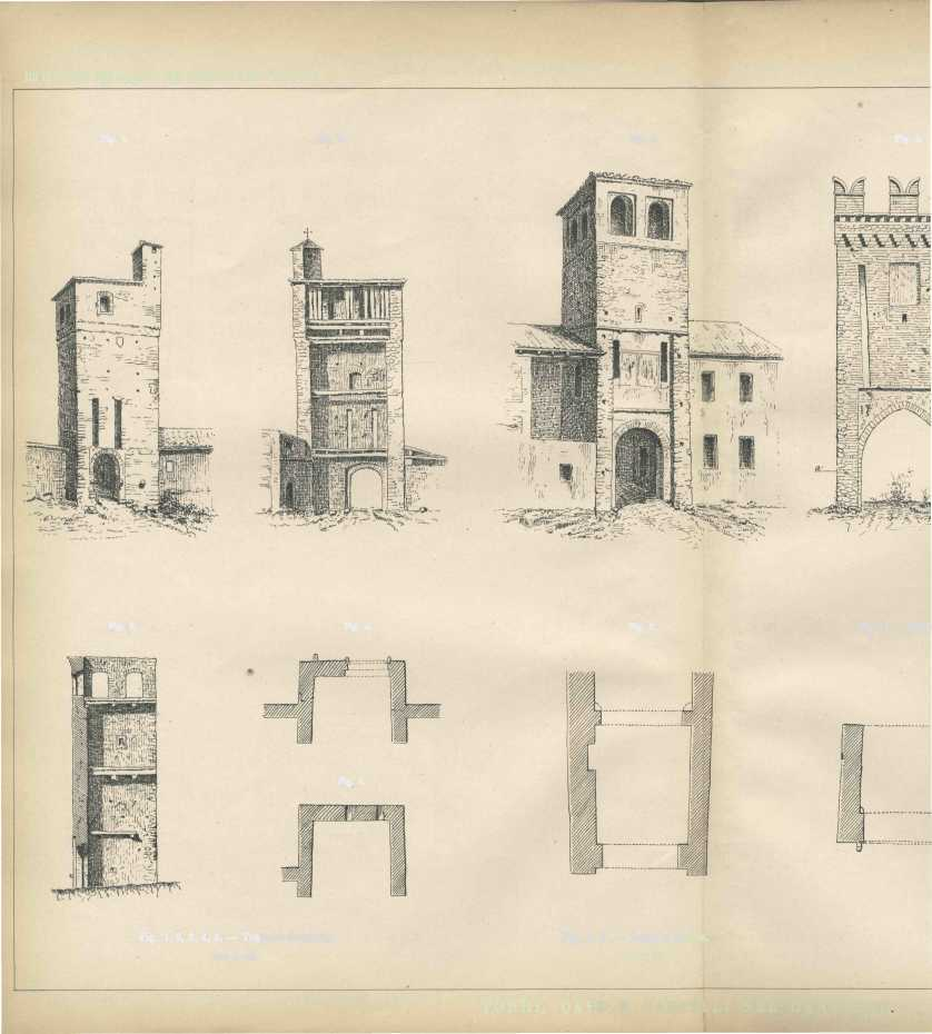 Atti della Società degli Ingegneri e degli Architetti in Torino - Anno 1889. Fig. 1. Fig. 2. Fig. 6. Fig. 8. Fig. 3. Fig. 4. Fig. 7. Fig. 11.