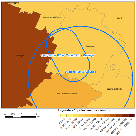 Analisi ambientale e territoriale dell area di studio Biodiversità Parchi ed aree protette Non sono presenti Parchi e Aree protette all interno dell area di studio.