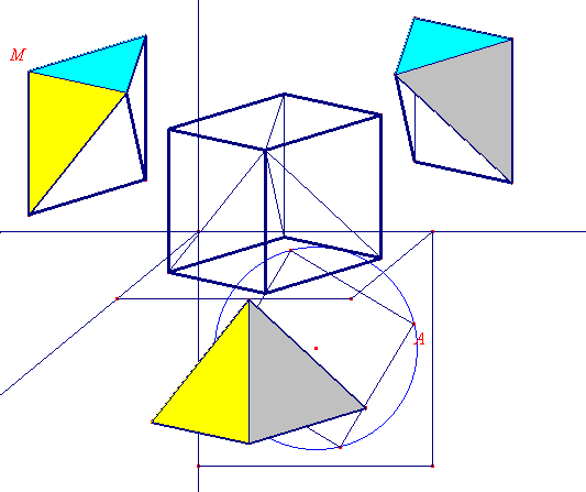 viste in precedenza e dove è presente un solido più generale del prisma Figura 6 Analoga attività si può ripetere con una coppia di piramidi aventi basi equivalenti e la stessa altezza come mostrato