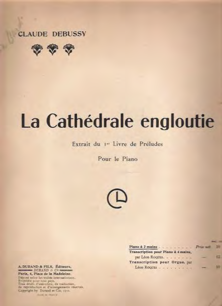 I PRÉLUDES DI DEBUSSY Claude-Achill Debussy (Saint-Germain-en-Laye 1862 - Parigi 1918), è stato un musicista innovatore la cui opera ha prondamente segnato la musica della seconda metà dell Ottocento.