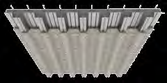 EN 13381-5 Solai portanti in calcestruzzo e profilati in acciaio Sintesi delle principali soluzioni Promat per solai in lamiera grecata REI 30-60 Protezione di solaio in lamiera grecata Efectis