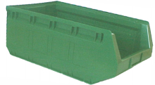 contenitori plastica mobil plastic "5KS" verdi, dimensioni esterne: mm. L.380 - P.580 - H.250 MP5KS - Confez. 4.00* - contenitori plastica mobil plastic "2002" verdi, dimensioni esterne: mm. L.105 - P.