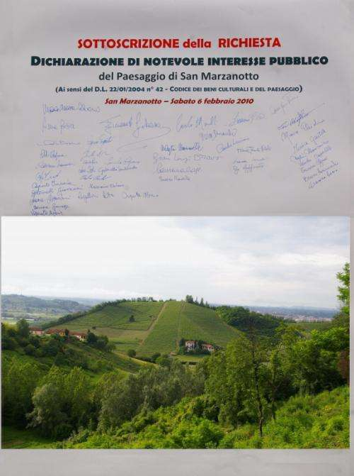 2010 MANIFESTO SOTTOSCRIZIONE della Dichiarazione di notevole