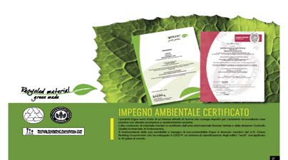 Materials and furniture in LEED and GBC Italy certification systems - NON ESISTONO PRODOTTI CERTIFICATI LEED, LEED certifica l EDIFICIO - I prodotti possono essere COMPLIANT a LEED - Un prodotto non