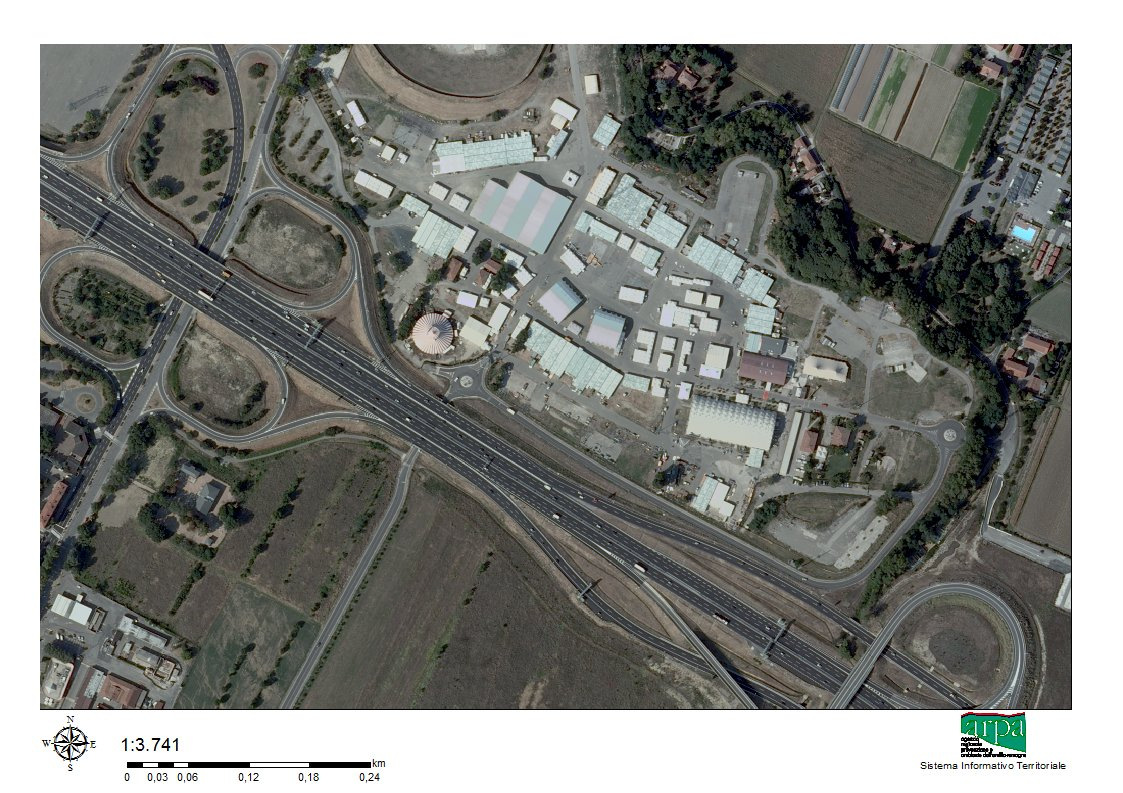 Via Stalingrado Postazione A Postazione B Tangenziale dir. S.Lazzaro di S. Tangenziale dir. Casalecchio di R. Autostrada Figura 1 Mappa dell area indagata nei pressi del Parco Nord.