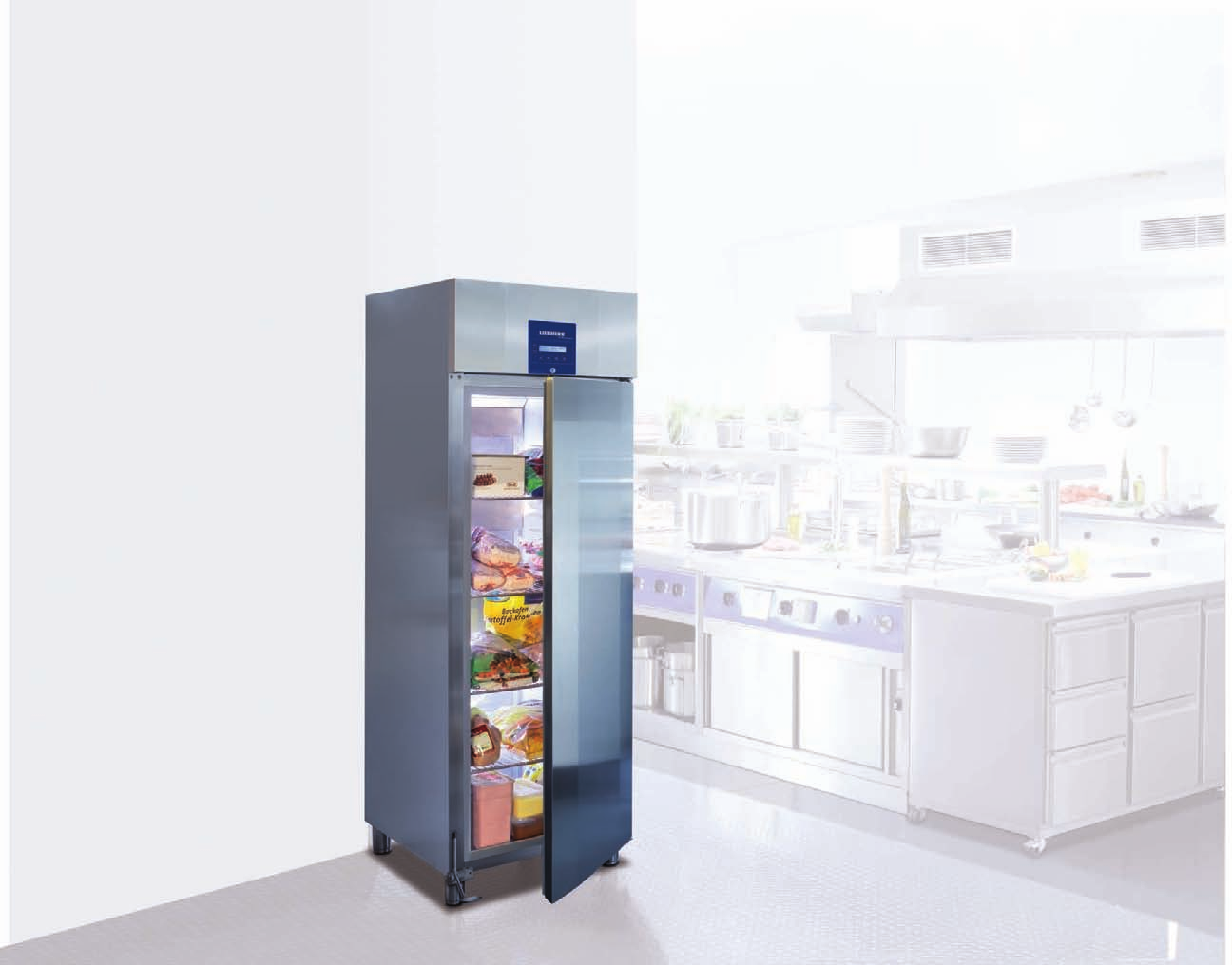 Idee fresche per l ambiente In tutti i settori nei quali la freschezza gioca un ruolo fondamentale, i frigoriferi e congelatori devono soddisfare requisiti particolarmente elevati.