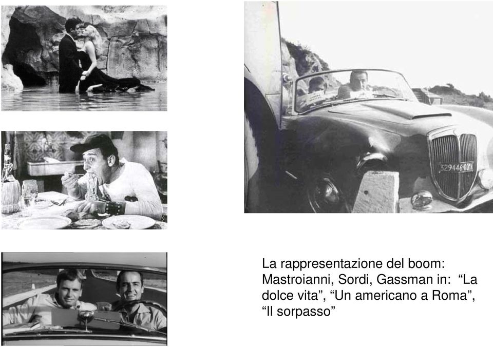 Gassman in: La dolce vita,