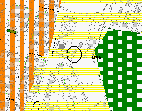 Piano Comunale di Classificazione Acustica Nel PCCA l area oggetto di approfondimento ricade tra le aree di tipo misto, Classe III.