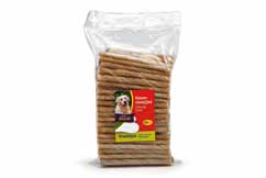 DELI THAI STICKS MUNCHY 9/10 MM IPTSC772504 100 pz DELI THAI STICKS PELLE BUFALO 12,5 CM x 4/6 MM IPTSC775005 100 pz DELI THAI STICKS PELLE BUFALO 12,5 CM x 9/10 MM IPTSC775010 100 pz DELI THAI OSSO