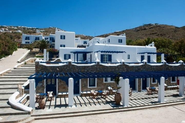 Hotel Elena*** - Rohari/Mykonos Situato a 5 minuti a piedi da luoghi d'interesse come Piazza Fabrica e Museo Marittimo dell'egeo; i Mulini di Mykonos e la Chiesa di Panagia Paraportiani si trovano