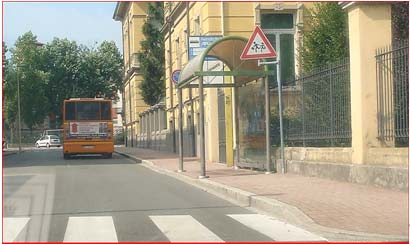 Città di Vercelli Progetto Movilinea rilievo fermata bus:_lagrangia(ist. R.