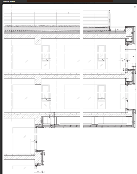 07_Osserva e compara la fotografia e la sezione, e ipotizza come sia costruita la parete perimetrale verticale. si richiede: - di cosa potrebbe essere fatto il rivestimento esterno?