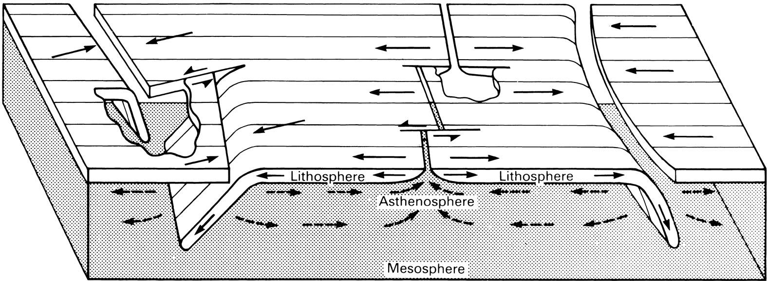 Drift Continentale -> Espansione oceanica -> Tettonica delle Placche > Dinamica delle Placche Tettonica delle placche: geometria e cinematica dei moti litosferici Transform faults A new class of