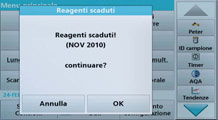 1 2 3 CAMPIONAMENTO PREPARAZIONE DEL CAMPIONE ANALISI Il codice a barre 2D Il nuovo codice a barre 2D indica sia il numero di lotto sia la data di scadenza dei reagenti.