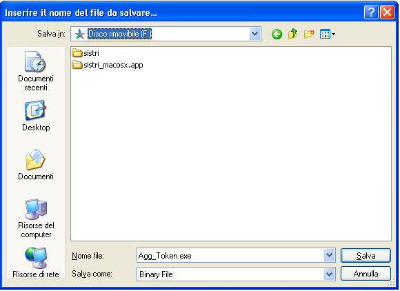 Note sul Dispositivo USB (10) Fase 1 - Scaricamento software (2) Salvare il file nella cartella principale del