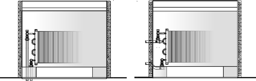 COLLEGAMENTI IDRAULICI thermobox da pavimento DATI DIMENSIONALI [mm] Sierra S.p.A. DATI DIMENSIONALI CASSAFORMA DA INCASSO Modello TX 22 / TX 23 TX 32 / TX 33 TX 42 / TX 43 A [mm] 884 1084 1284 profondità [mm] 155 Via Cà Magre, 45-37063 Isola della Scala (VR) - Italy Tel.