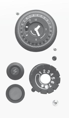 Pannello di controllo e regolazione B D A 2200 A = Orologio programmatore B = Pulsante Piezo C = Interruttore del ventilatore di convezione D = Manopola per accensione e impostazione temperatura Il