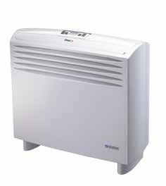 UNICO easy Climatizzatore senza unità esterna in formato consolle. UNICO EASY SF Cod. 01056 UNICO EASY HP Cod.