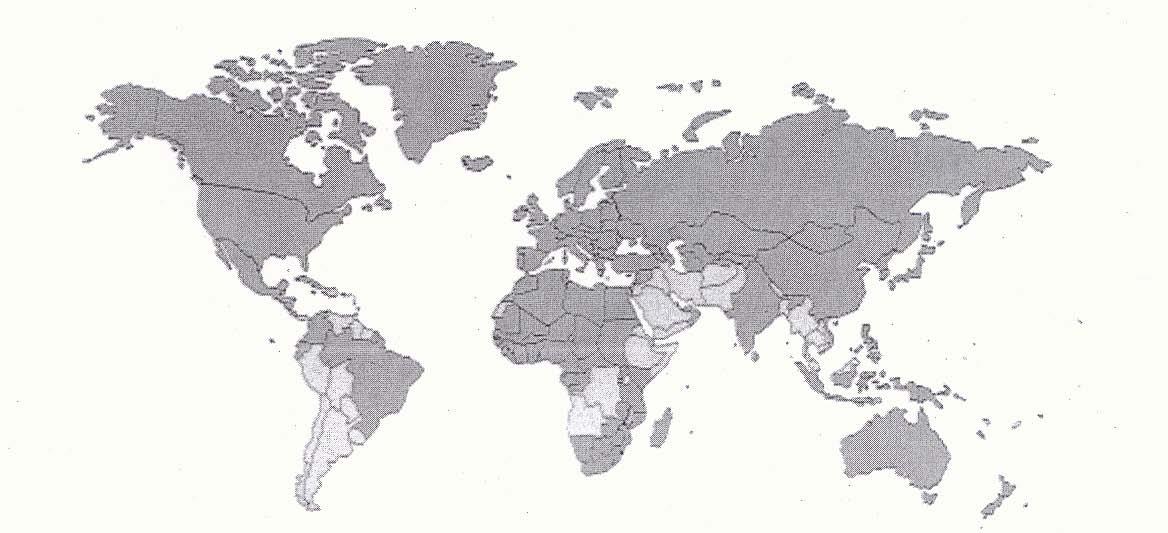 Patent Cooperation Treaty (1/4) I paesi aderenti I paesi aderenti