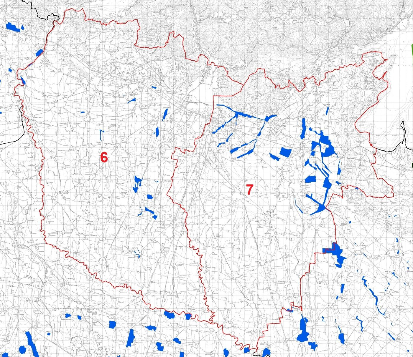 Mappatura della pericolosità di alluvioni del reticolo in gestione ai Consorzi di Bonifica della Regione