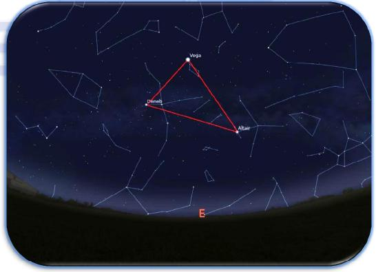 Le stelle d Estate: il Triangolo Estivo e le sue costellazioni Nel mese di luglio, già in prima serata sar{ visibile l asterismo più noto del cielo estivo.