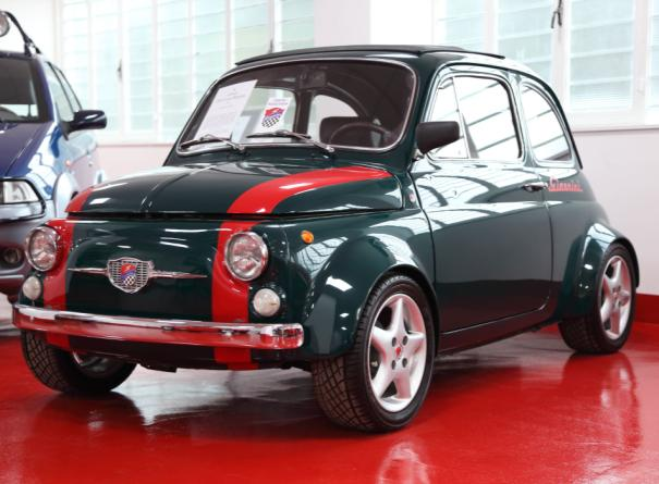 Questa Giannini 590 Corsa Replica è stata realizzata nel 2014 utilizzando parte delle giacenze di magazzino.