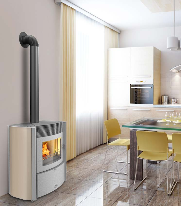 CAMINETTO STUFA A LEGNA WOOD STOVE POELE A BOIS ESTUFA DE LEÑA STUFE A LEGNA WOOD STOVES POELES A BOIS ESTUFAS DE LEÑA CO ( con 13% di O2) a potenza nominale CO (with 13% of O2) Carica massima