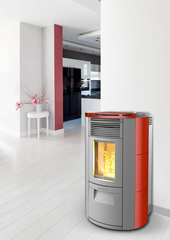 STUFE A PELLET ARIA PELLET STOVES AIR POELES A GRANULE AIR ESTUFAS DE PELLET AIRE MAIOLICA