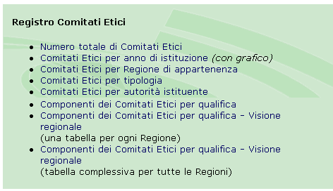 Consultazione e Analisi