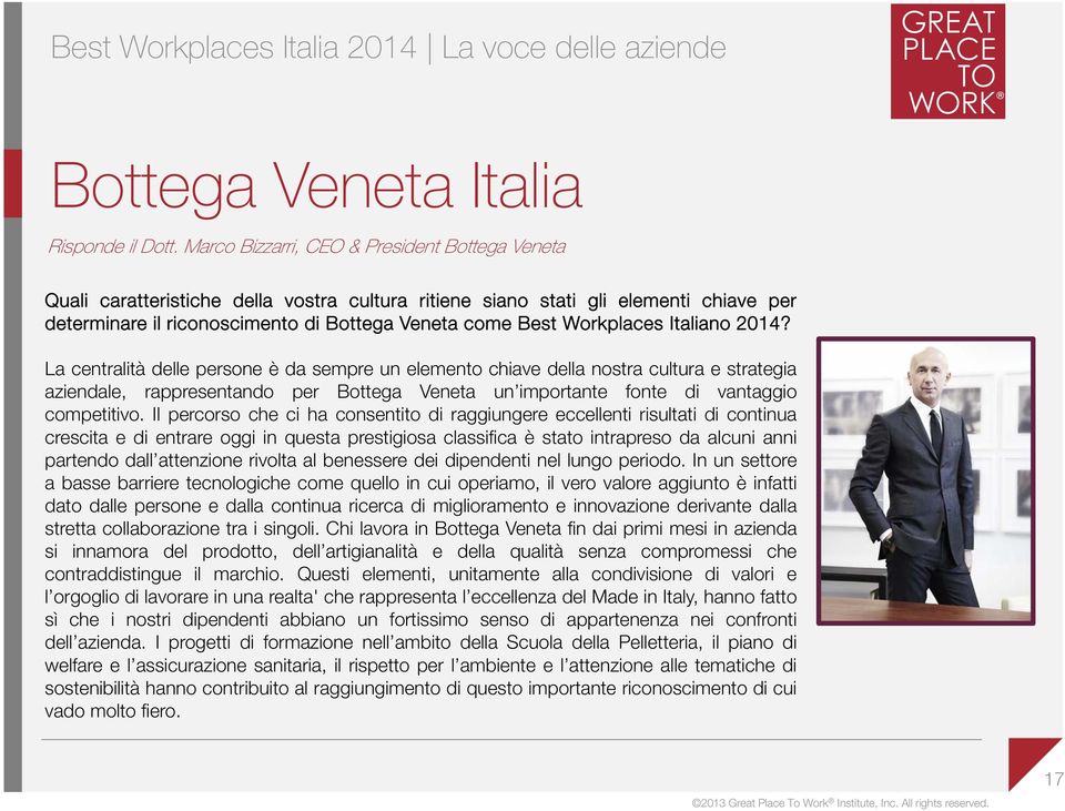 Workplaces Italiano 2014?