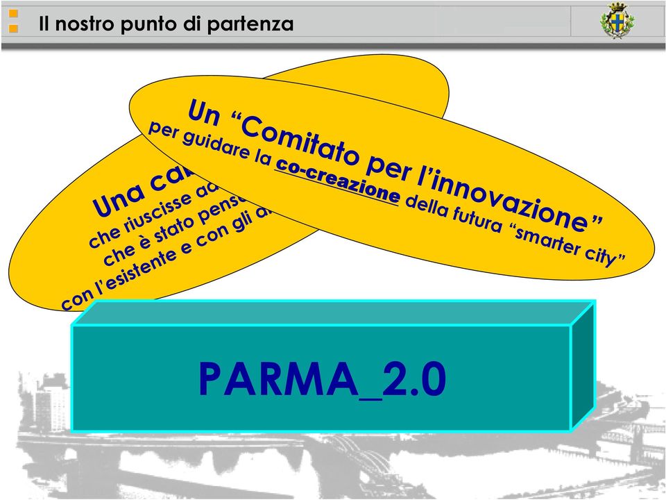 con gli altri attori del territorio Un Comitato per l innovazione per