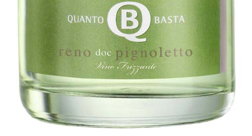 RENO DOC PIGNOLETTO 11+0,5 % alc. vol. Pignoletto Zona DOC delle province di Modena e Bologna.