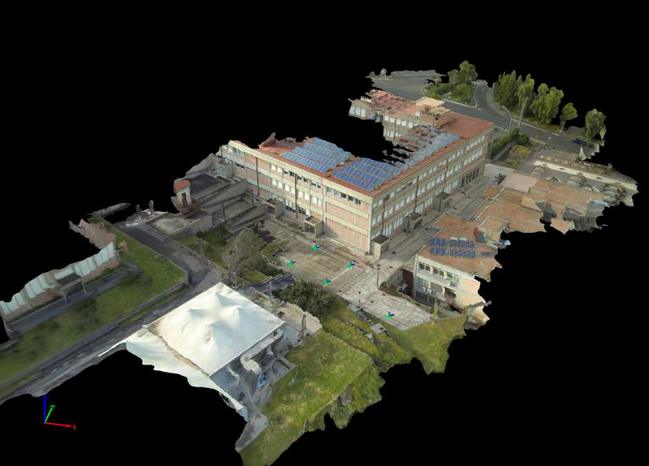 Elaborazionedati Esempio di rilievo 3D di un area