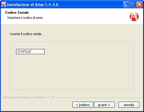 ATLAS Installazine : Installazine del server Selezinare Server di Test Center (Fig.2) Fig.