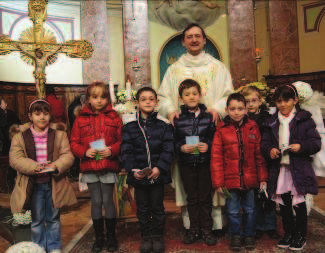 Il giornalino della parrocchia Beata Vergine Assunta Festa dei Battesimi... 8 gennaio 2012 - Battesimo di Gesù Questa mattina un grande numero di bimbi con i loro genitori ha partecipato alla SS.