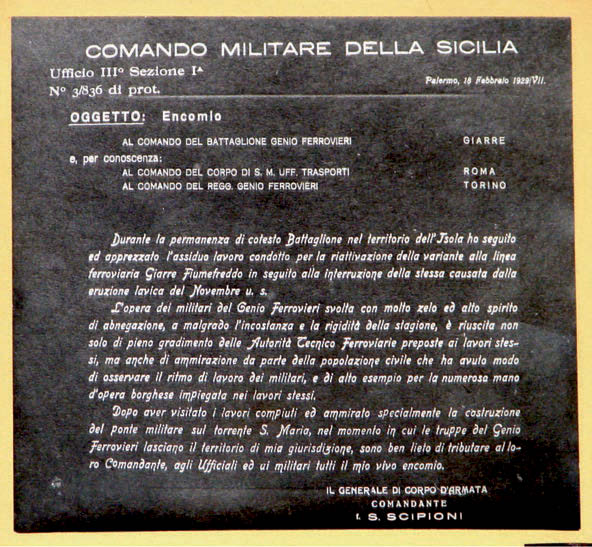 50 L INTERVENTO DEL REGIO ESERCITO. Il 3 vmb, lgmm d gh, l pf d C, Gv F, fmò l M dll I dll và v, vd d d l gl vlpp dl fm[1]. Il 7 vmb dl 1928, dp pp q g dll dll và v, f v p Ml p f d 12 Rggm G d Plm.