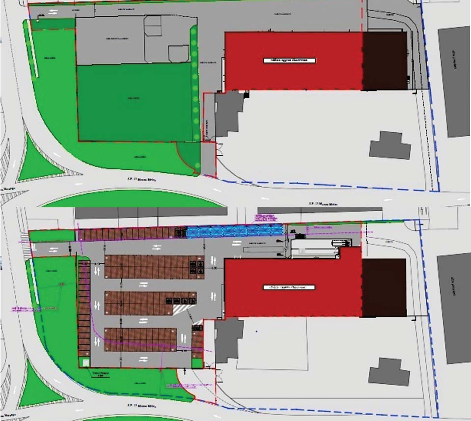 RENDICONTO 2015 E PROGRAMMA 2016 planimetria generale stato di fatto planimetria generale stato di progetto la proposta di PII non prevede alcuna nuova edificazione, ma il recupero di un edificio esi