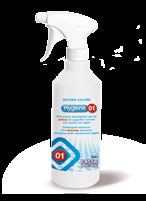 PRODOTTI COMPLEMENTARI HYGIENE 01 SOLUZIONE DETERGENTE PER LA PULIZIA DI SUPERFICI MURALI CON MUFFE E ALGHE HYGIENE 02 SOLUZIONE SANITIZZANTE PER SUPERFICI MURALI HYGIENE 01 è una soluzione acquosa