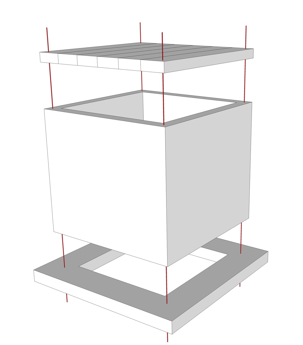 verticali schema funzionale scatolare Elementi tecnici 38 SOLAIO / IMPALCATO Insieme di strutture lineari Carico distribuito (permanente/accidentale)