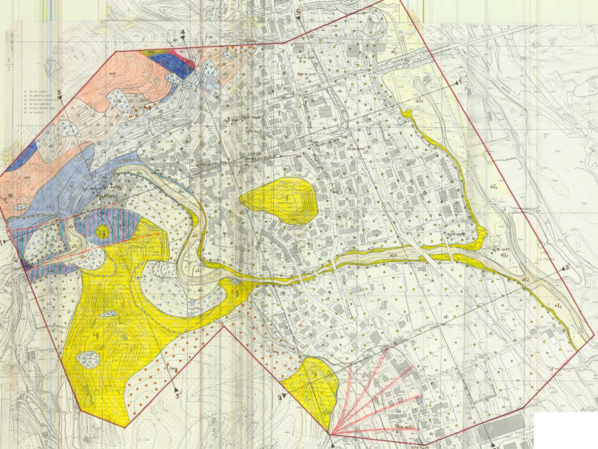 COMUNE DI GALLICANO Programmazione indagini geofisiche di superficie ST1A