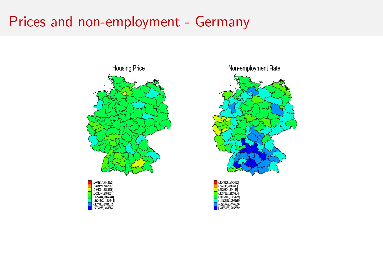 In Germania prezzi e tasso