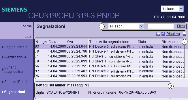 Comunicazione 3.7 Web server 3.7.4.5 Messaggi Presupposto I testi dei messaggi devono essere stati progettati nella lingua desiderata.