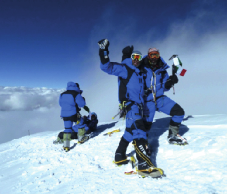 1985 - Gianni Calcagno sul Gasherbrum K2 Campo