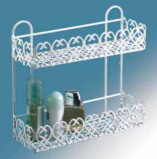 MENSOLE PER IL BAGNO BATHROOM SHELVES BAGNO BATH 115 8013740000256 31x10x10h cm 24 PZ.. 116 8013740001161 24x24 h 45 cm 6 PZ.