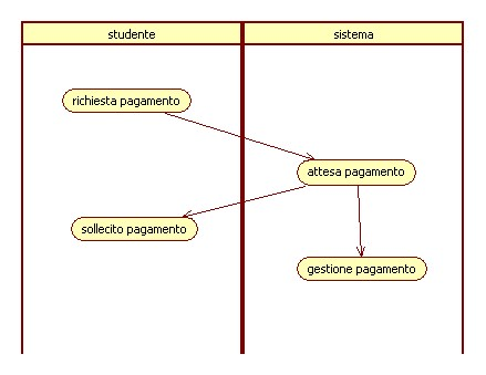 La notazione Notazione Partizioni o Corsie di marcia (Swimlane) Le partizioni o corsie di marcia indicano