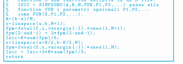 Day 9 Integrazione numerica Implementazione