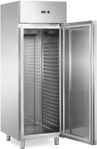 ARMADI REFRIGERATI SERIE GR REFRIGERATED CABINETS GR LINE CARATTERISTICHE Struttura interna ed esterna in acciaio inox AISI 304. Fondo e schienale esterno in acciaio galvanizzato.