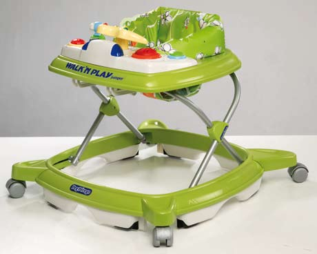 Orsi Giallo POS45 Orsi Verde POS24 girelli baby walkers Walk'n Play Jumper Il girello con centro gioco elettronico. 1 Il centro gioco si toglie con facilità e consente l uso del vassoio.