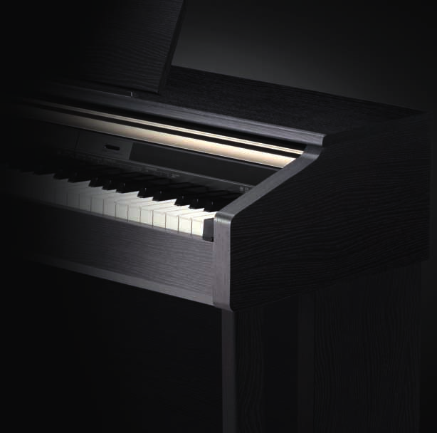 Pianoforti digitali_celviano AP-420BN (marrone) AP-420BK (nero) AP-420 09 Tastiera Ivory Touch. Il Tocco perfetto.